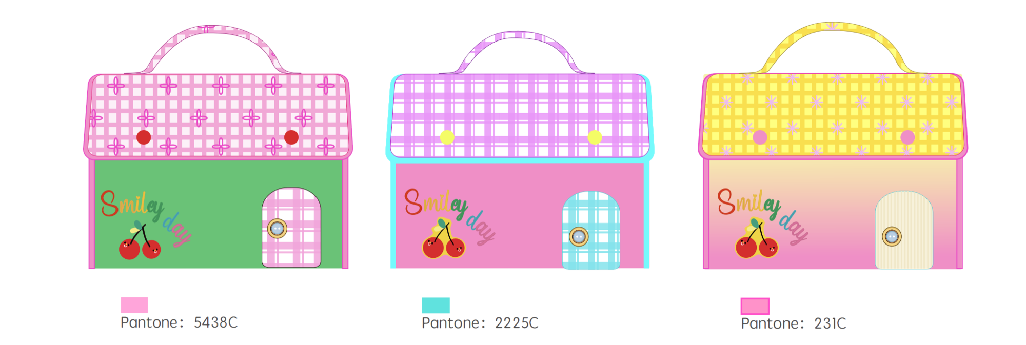 Smiley Day 旅行化妆包设计